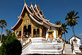 Luang Prabang, Laos  - The Haw Pha Bang the Royal or Palace Chapel is, within the grounds of the Royal Palace Museum. 